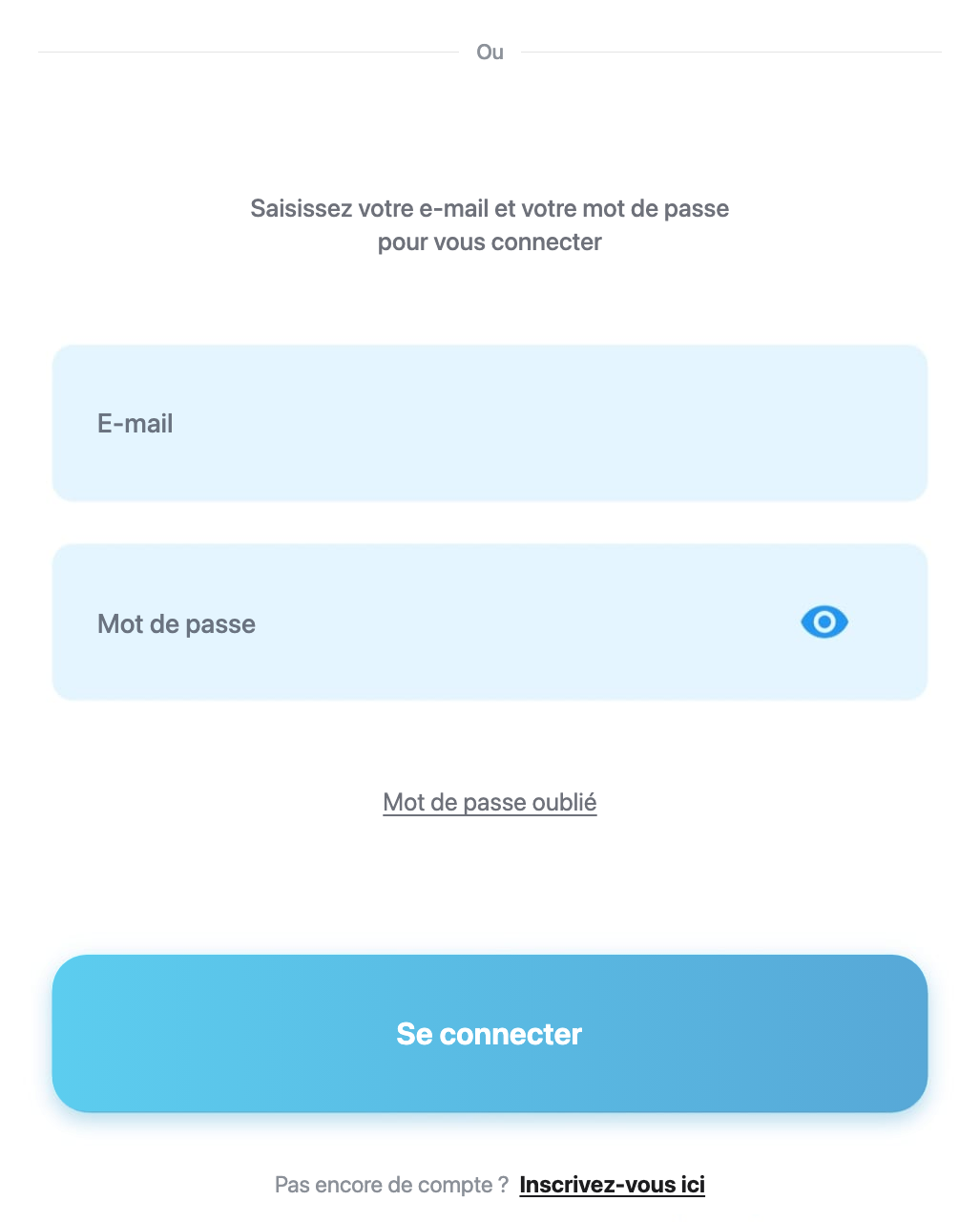 Inscrivez-vous et validez votre compte
